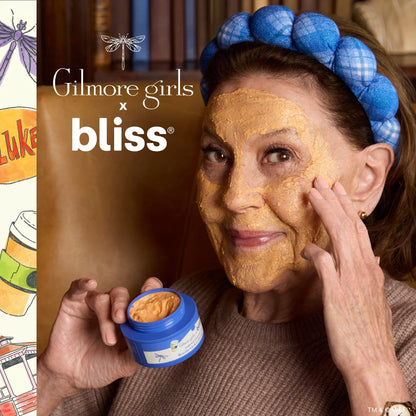 Gilmore Girls x Bliss Pumpkin Powerhouse Resurfacing & Exfoliating Mask + Spa Headband